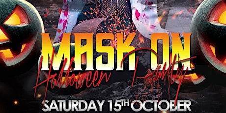 MASK ON HALLOWEEN PARTY!