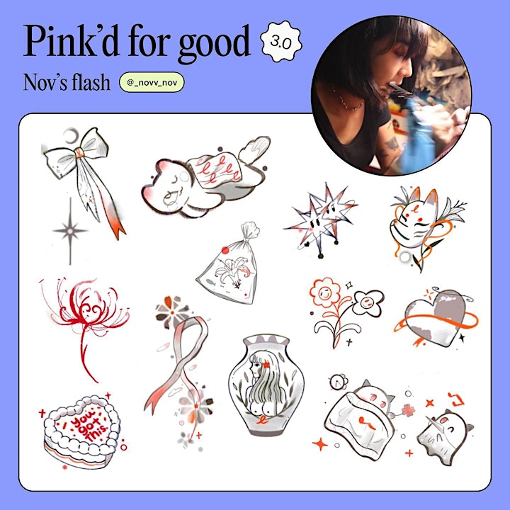 Pink'd for Good 3.0 (Flash & Custom Charity Tattoos) image