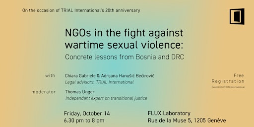 Fighting wartime sexual violence: concrete lessons from Bosnia and DRC