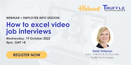 How to excel video job interviews – webinar & employer info session