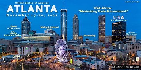 USA-AFRICA: "Maximizing Trade & Investment". Conference & Expo2022