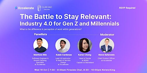 The Battle to Stay Relevant:  Industry 4.0 for Gen Z and Millennials