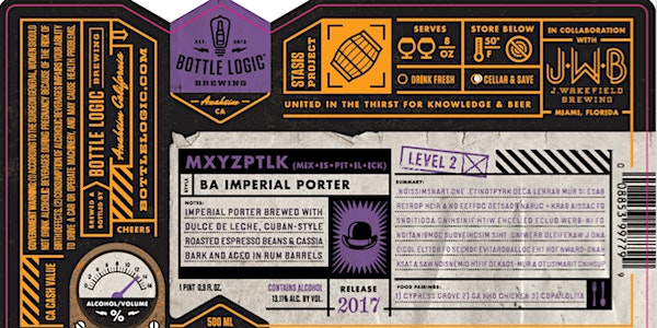 Mxyzptlk 2017: Bottle Release