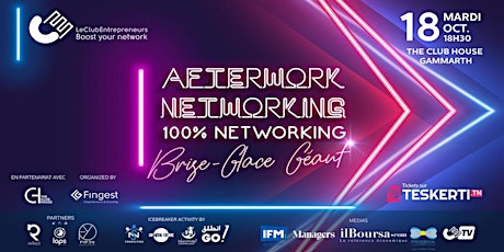 AFTERWORK NETWORKING : 100% Networking | Brise-Glace Géant