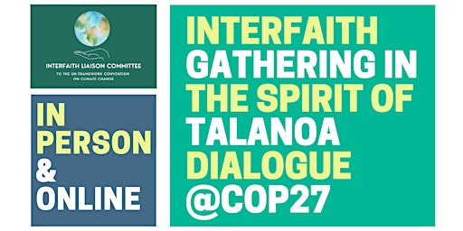 Informal Interfaith Gathering in the Spirit of Talanoa Dialogue @COP27