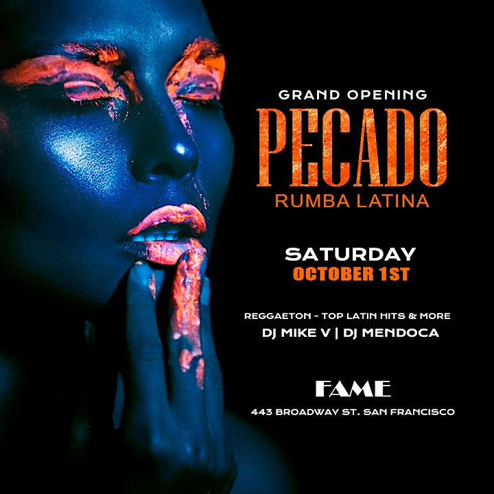 GRAND OPENING "PECADO" PARTY | LATIN NIGHT SAN FRANCISCO image