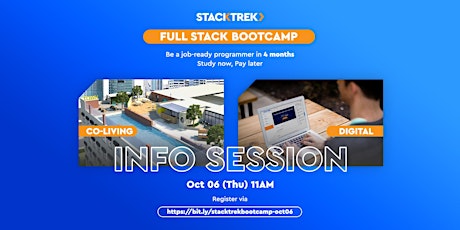StackTrek Full Stack Bootcamp Info Session (October 06)