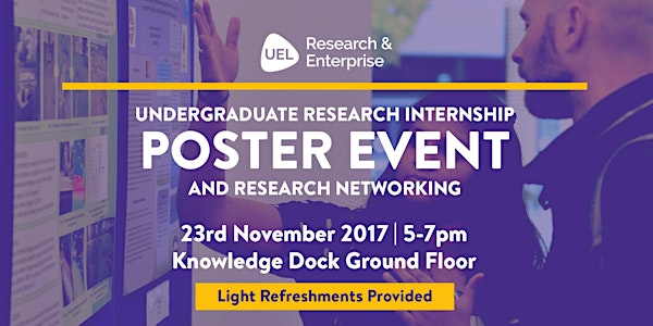 Undergraduate Research Internship 2017 - Poster Event