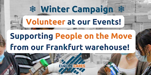 EuropeCares Winter Campaign - Sortieren 02.10.22 +Ausklingen