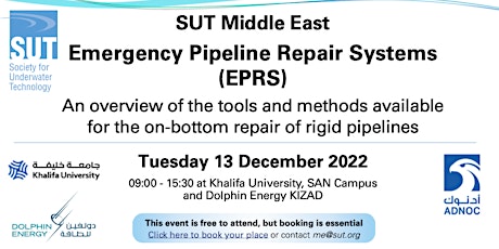Emergency Pipeline Repair Systems (EPRS) - 13th December  2022