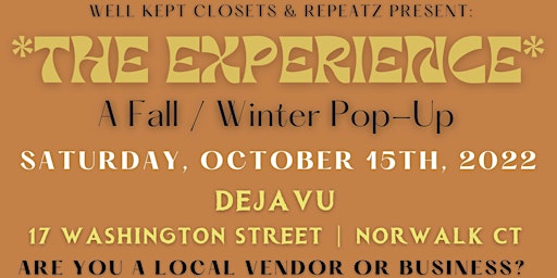 The Experience Pop Up Shop