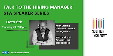 Talk to the Hiring Manager - Interviewing at Amazon, the dreaded Loop