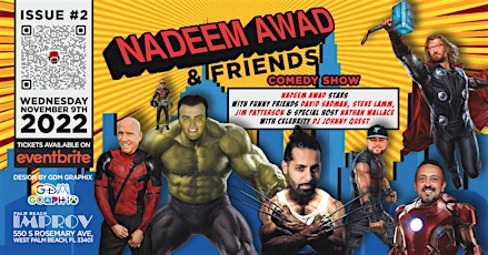 Nadeem Awad And Friends Comedy Show At The Improv