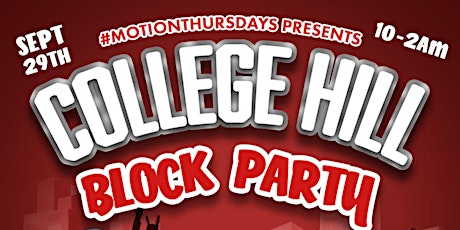 COLLEGE HILL: BLOCK PARTY