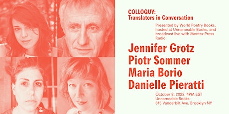 Colloquy: Translators in Conversation