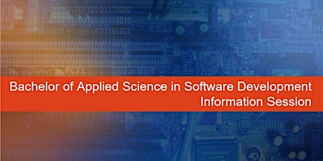 Bachelor of Applied Science Software Development Information Session -10/3