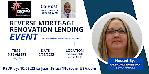 Reverse Mortgage & Renovation Lending Seminar!