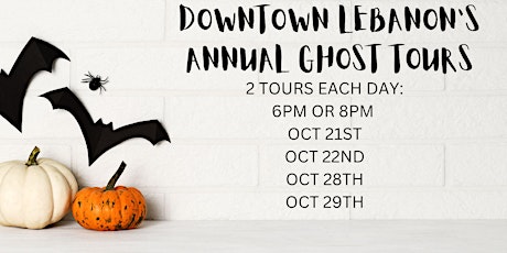 Downtown Lebanon's Annual Ghost Tours