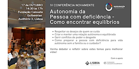 Imagem principal de Autonomia da Pessoa com Deficiência - Como encontrar equilíbrios