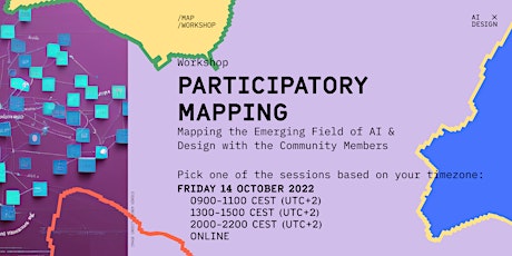Participatory Mapping: Mapping the AI & Design Field  with the Community