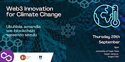 Web3 Innovation For Climate Change