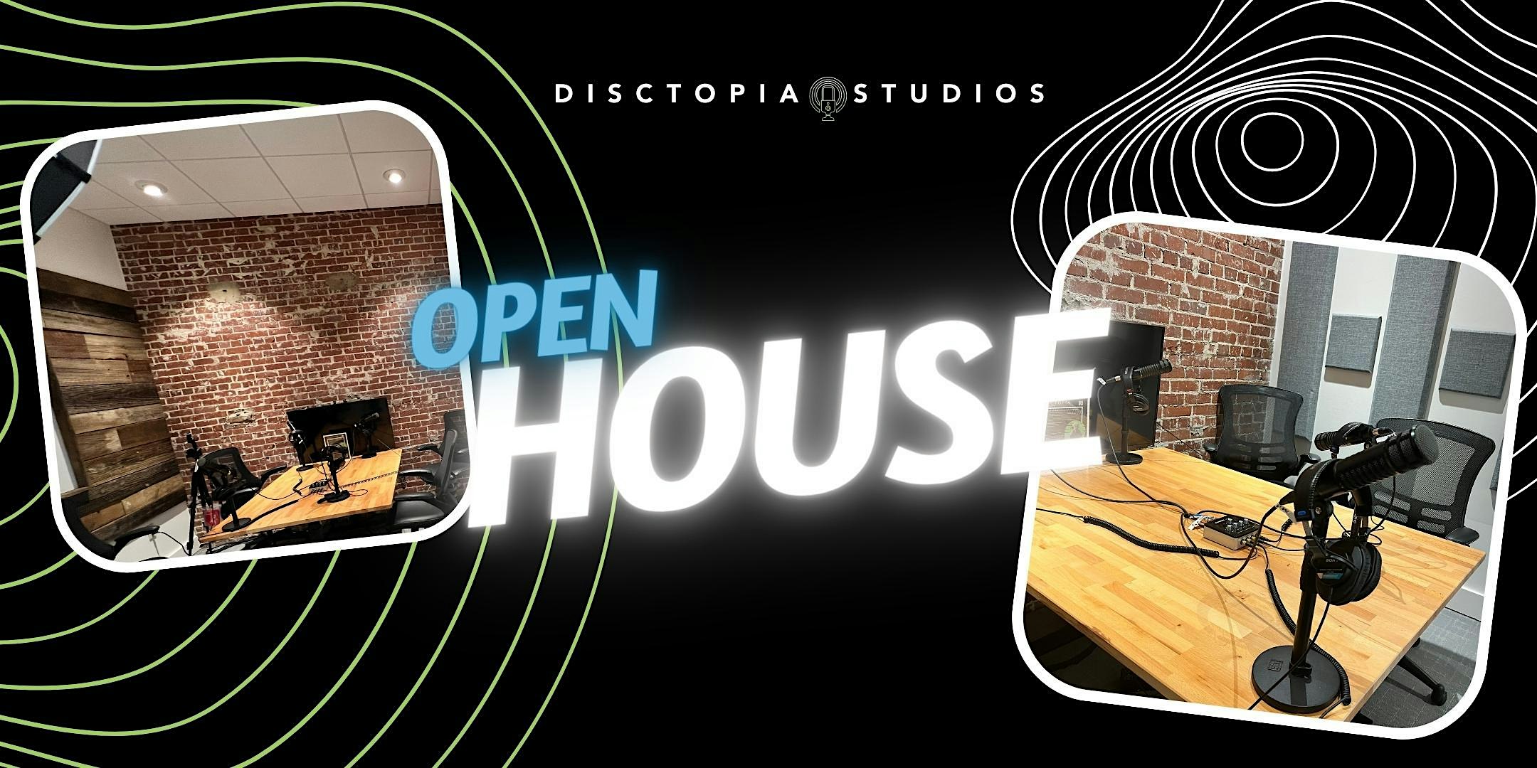 Disctopia Podcast Studio Open House