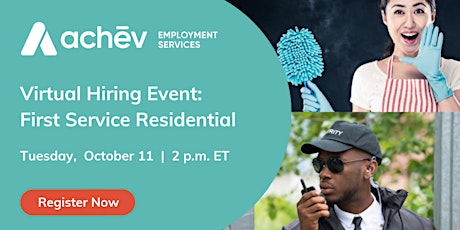 Virtual Hiring Event: FirstService Residential