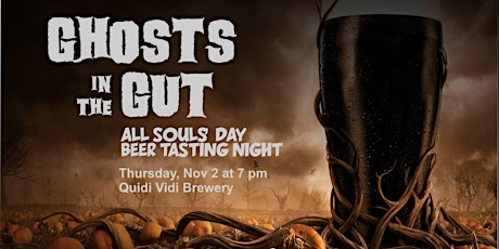 Imagen principal de Ghosts in the Gut - Beer Tasting Night on All Souls' Day 