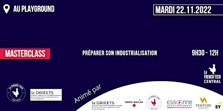 Masterclass : préparer son industrialisation