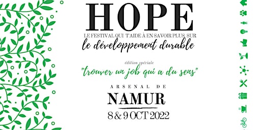 HOPE: le festival du développement durable + JOBDAYS !