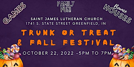 Trunk  or Treat & Fall Festival