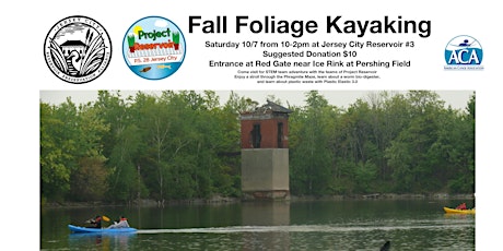 Fall Foliage Kayaking w/STEM teams of Project Reservoir