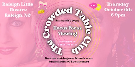 The Crowded Table Club - Hocus Pocus Viewing