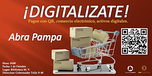 Abra Pampa: Pago con QR, comercio electrónico, activos digitales.