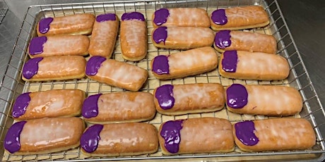 Purple Pinkie Donuts for Polio Plus