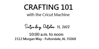 CRAFTING 101 with the Cricut Machine