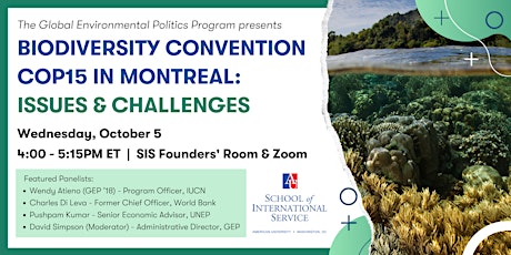 Biodiversity Convention COP15 in Montreal: Issues & Challenges