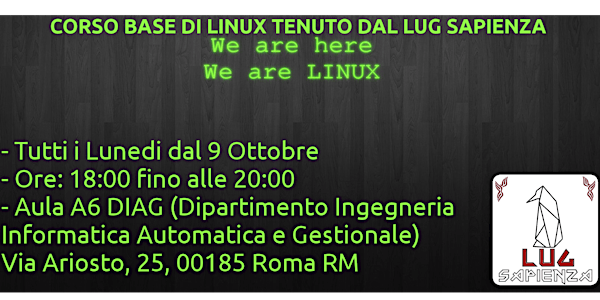 Corso Base Linux LugSapienza
