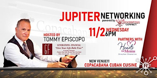 Free Jupiter Rockstar Connect Networking Event (November, Florida)
