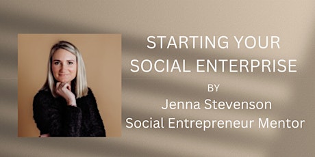 Start your social enterprise