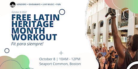 TRILLFIT x Seaport by WS: Latin Heritage Month Cardio Dance Celebration