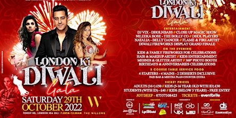 London ki Diwali Gala show with grand fireworks display