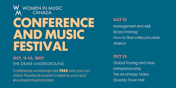 Women in Music Canada Conference and Music Festival (Day 2)