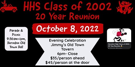 Herndon High Class of 2002 - 20 Year Reunion