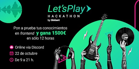 Image principale de #LetsPlay Hackathon by Globant