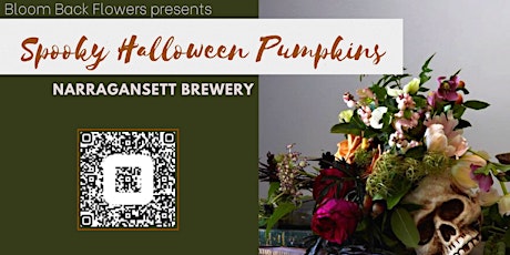 Narragansett Brewery - Spooky Halloween Flower Pumpkins