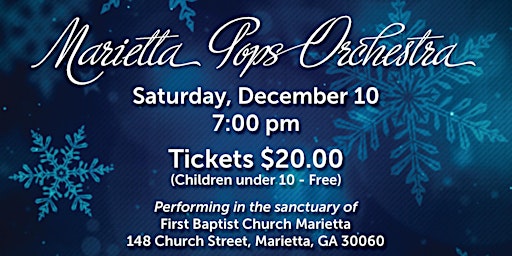 Marietta Pops Holiday Concert 2022
