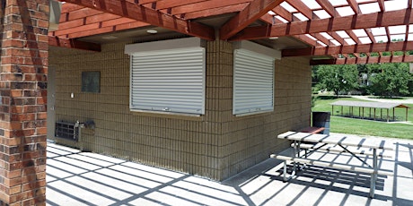 Shelter Overhang at Cody Park - Dates in July-September 2023