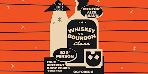 Bourbon vs. Whiskey Class