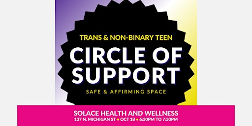 Trans and Non-Binary Teen Circle of Support